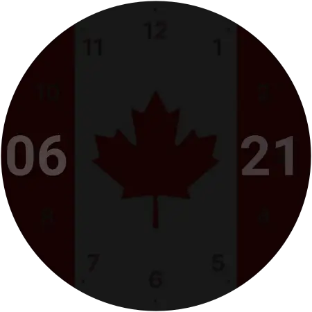 Canada watch face, alternative preview 2