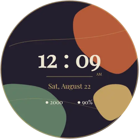 Drift watch face preview