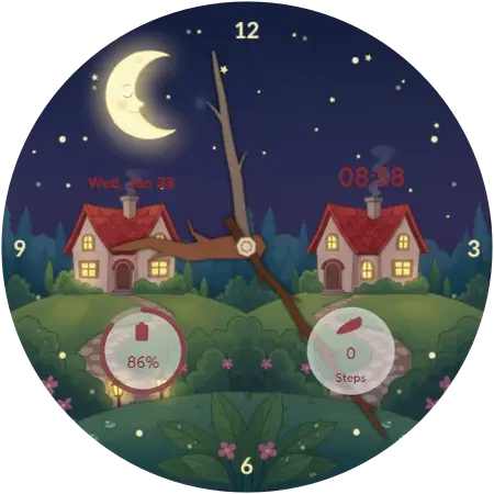 Hill house watch face, alternative preview 2