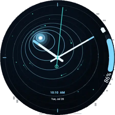 Ion Well watch face preview